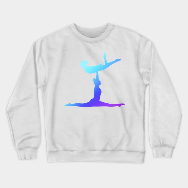 A women’s pair doing frontbird Crewneck Sweatshirt by artsyreader